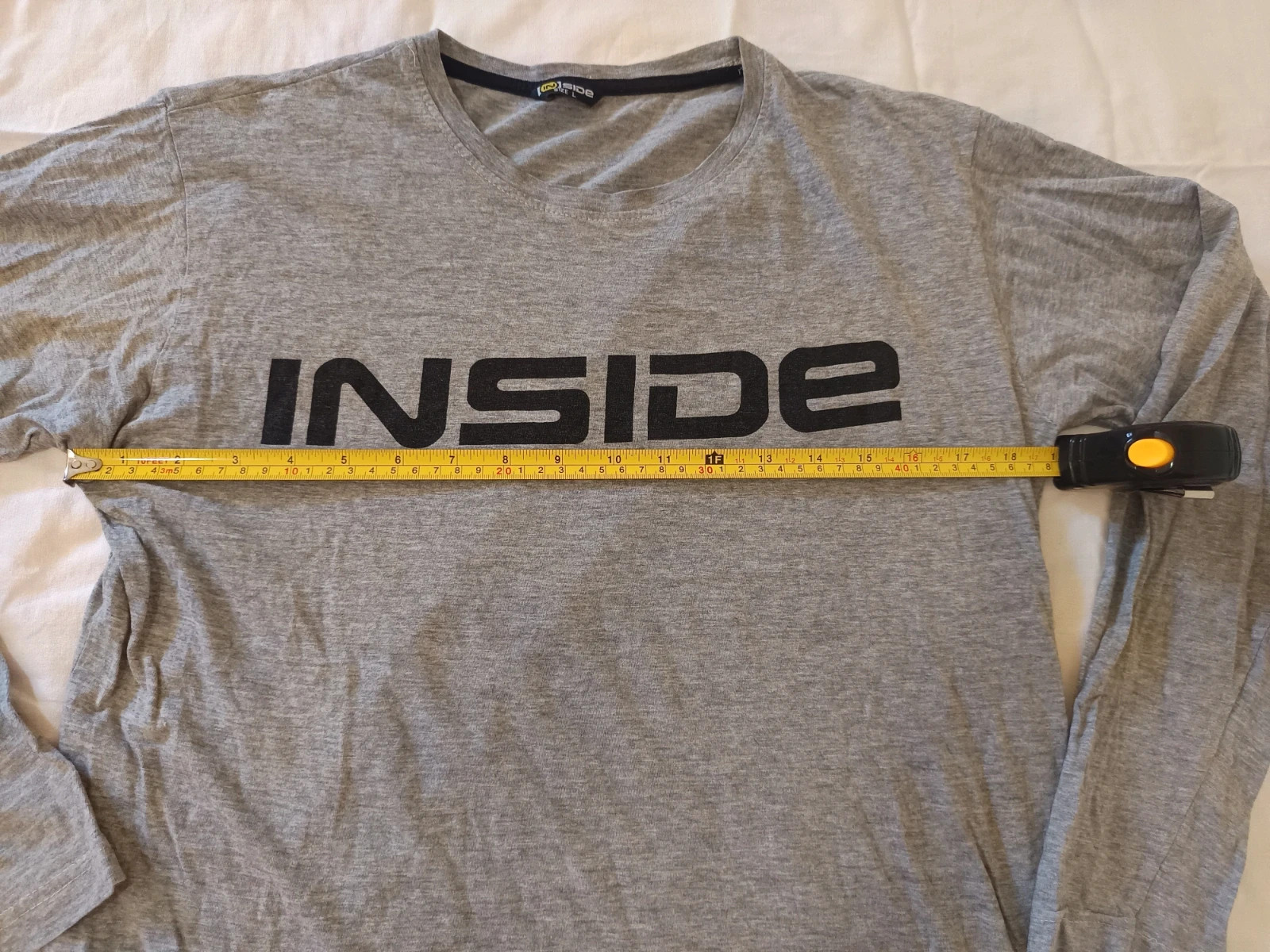 Camiseta Manga Larga InSide Gris Talla L – Skater / Streetwear – Inside – taille L 3