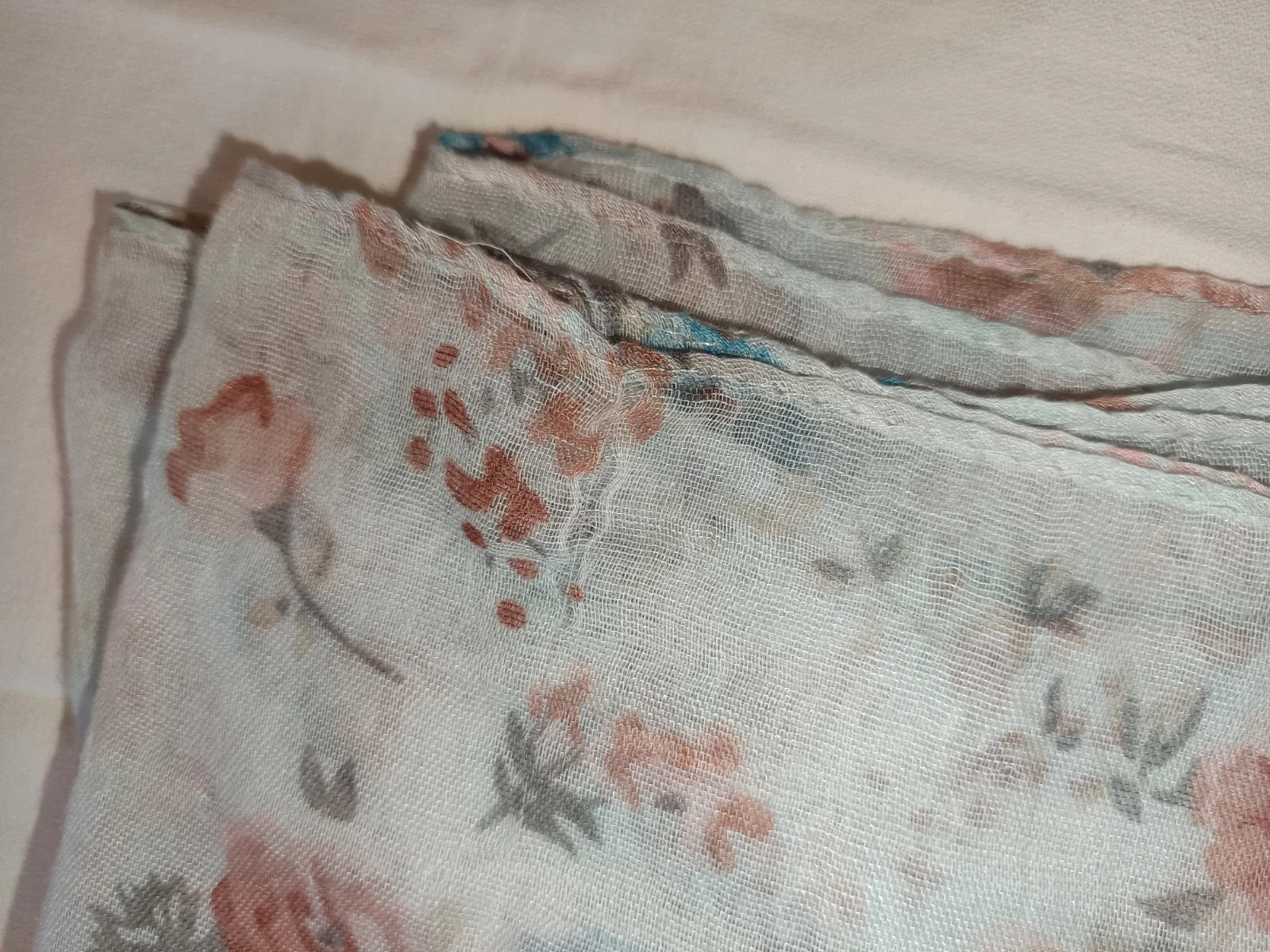 Lote de 3 Pañuelos / Fulares Ligeros Estilo Vintage & Boho (Florales / Mariposas / Paisley) 🌸 3