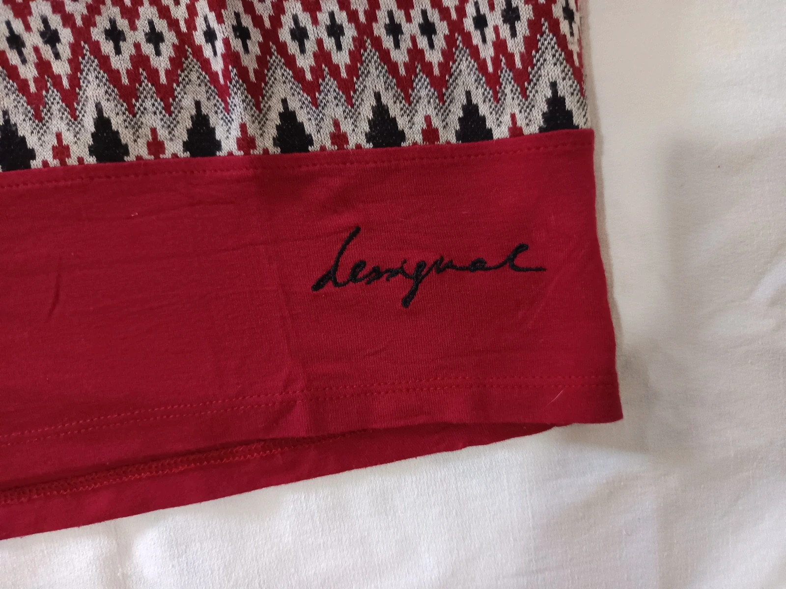 Preciosa camiseta/ Jersey fino Desigual talla M – Desigual – taille M / 38 / 10 2
