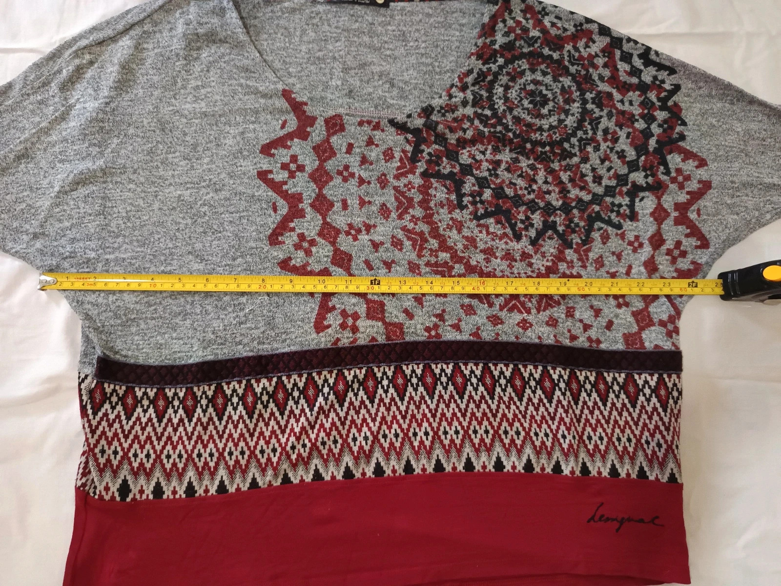 Preciosa camiseta/ Jersey fino Desigual talla M – Desigual – taille M / 38 / 10 4