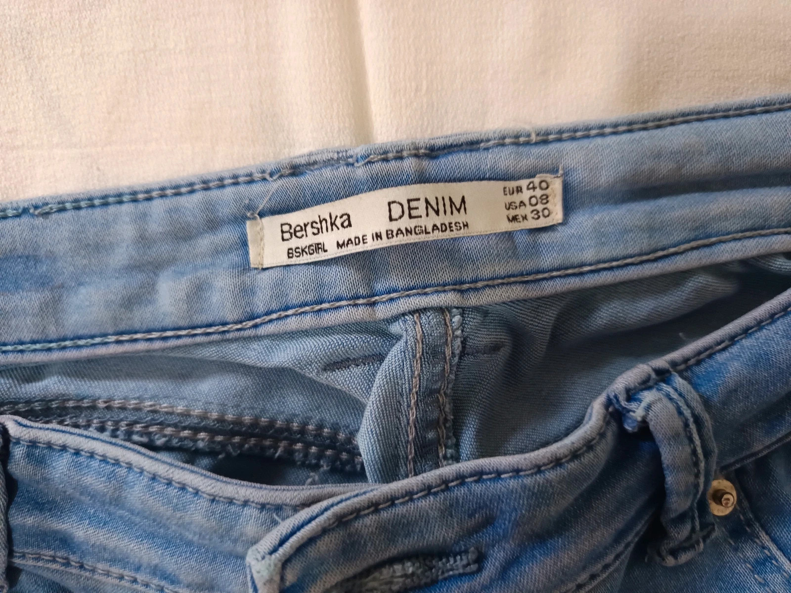 Vaqueros skinny Bershka talla 40 | Jeans bershka taille 40 | Bershka jeans size 40 – Bershka – taille L / 40 / 12 4
