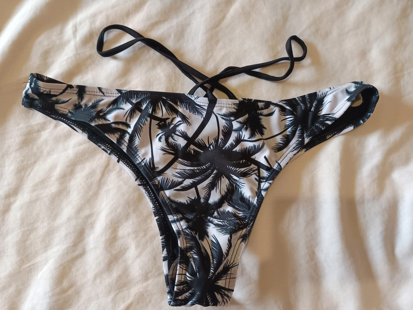 Braguita Bikini Estampa Palmeras XL Nuevo | Tropical – taille XL / 42 / 14
