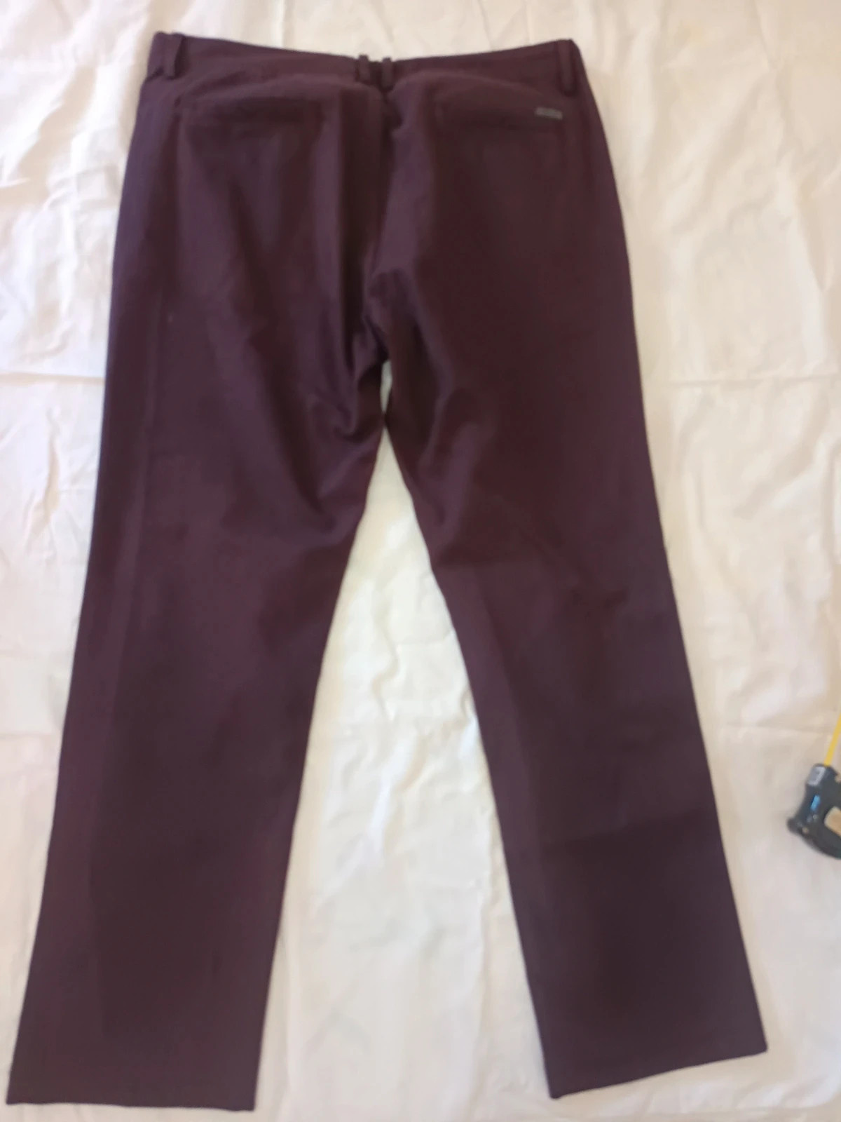 Pantalón Chino Granate / Burdeos Koyote Jeans Talla 44 – Micro-textura Estilo Vintage / Casual – koyote jeans – taille L