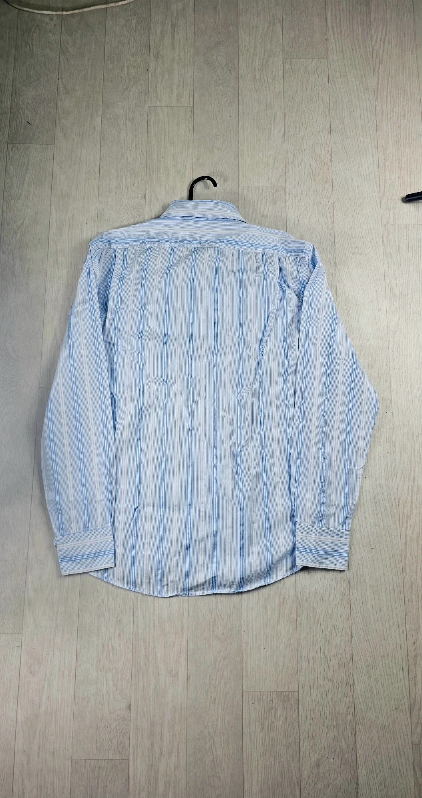 Chemise Eden Park bleu clair rayures bleu foncé et blanc homme – Eden Park – taille M 2
