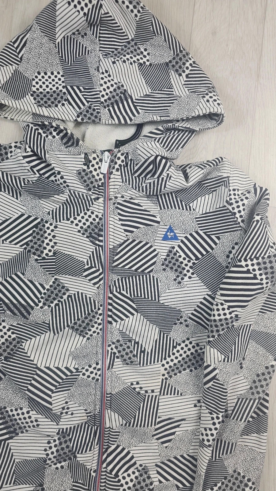 Sweat à capuche zippé Le Coq Sportif femme S – Le Coq Sportif – taille S / 36 / 8 4