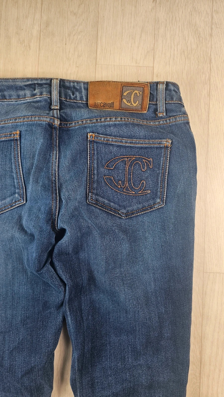 👖 Jean Just Cavalli bleu – Femme – Taille L – Just Cavalli – taille L / 40 / 12 4