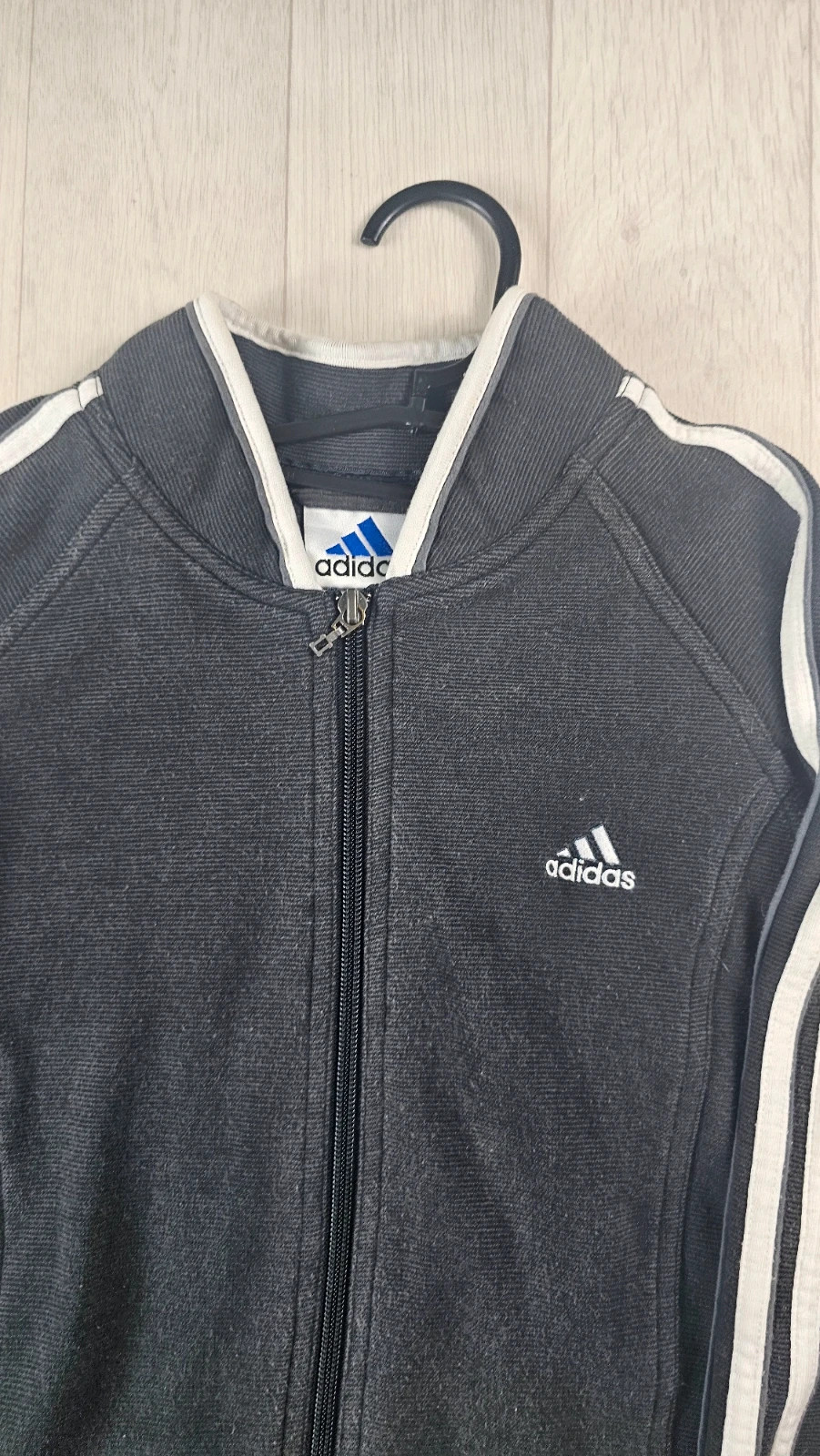 Veste Adidas noire et blanche vintage homme S (FR 40) – adidas – taille S 4