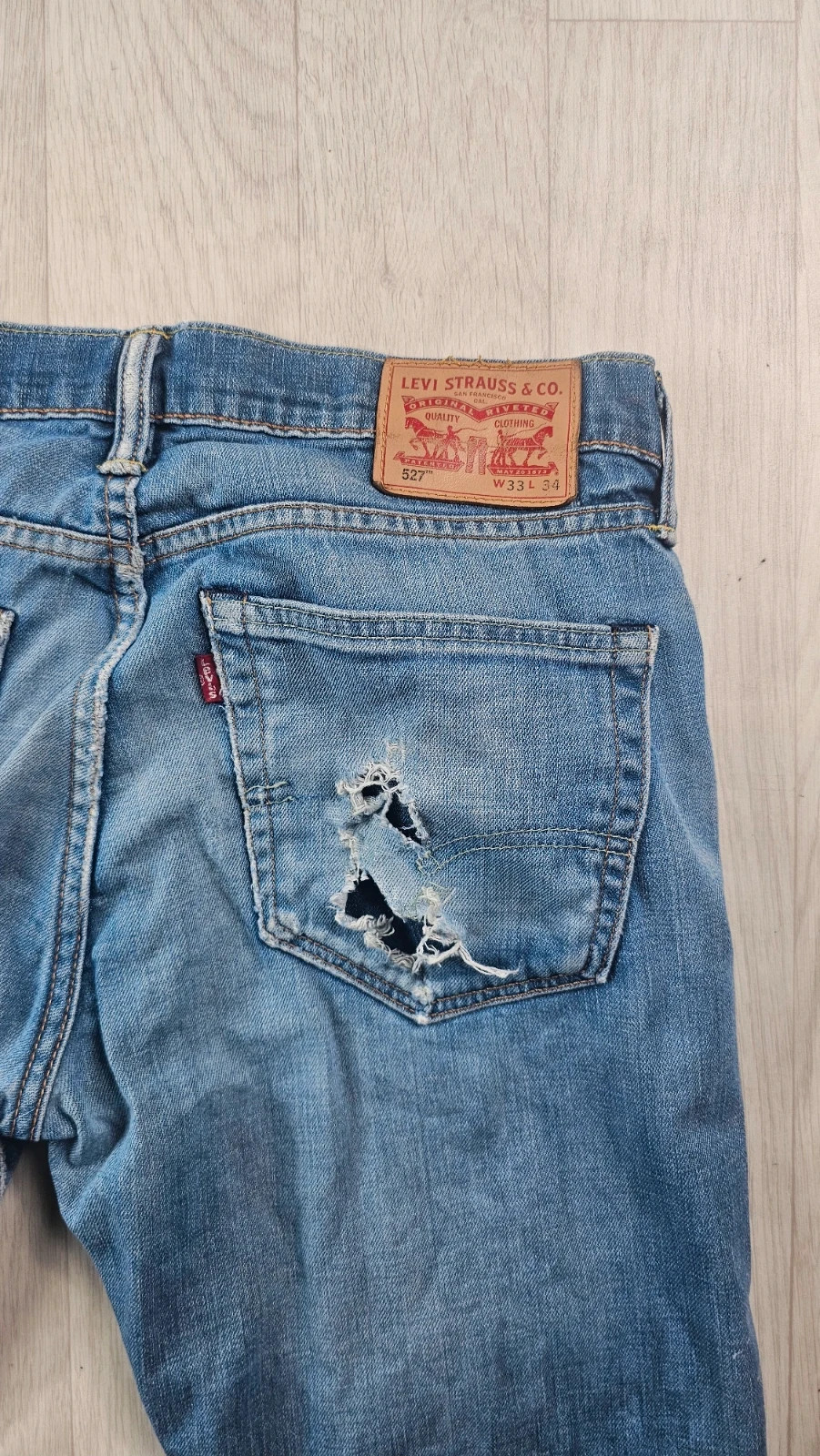 Jean Levi’s 527 destroy homme W33 L34 défauts – Levi's – taille W33 | FR 42 4