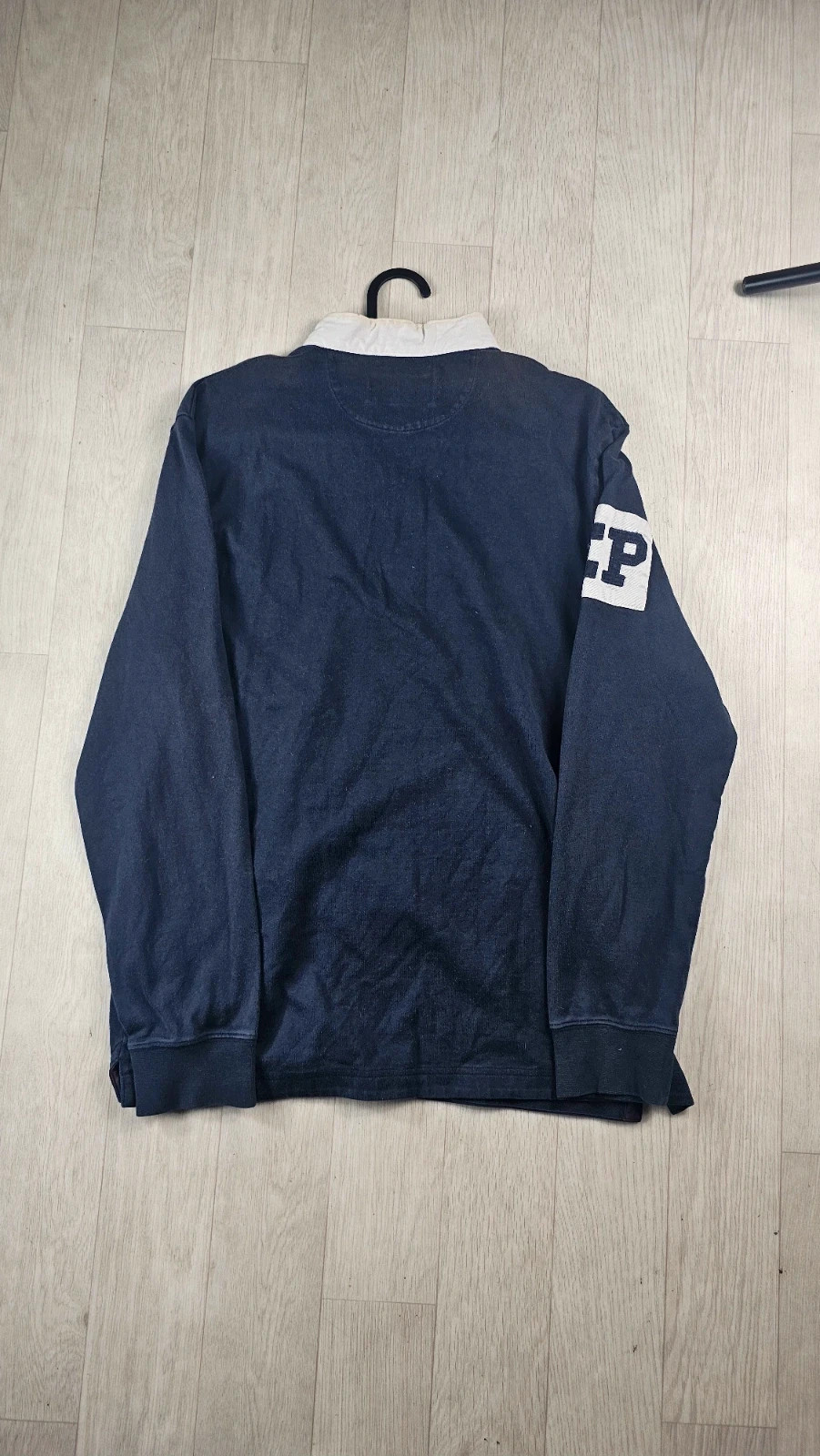 Polo manches longues Eden Park vintage logo brodé homme L – Eden Park – taille L 2