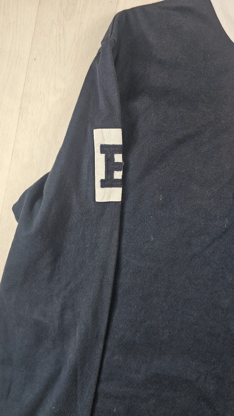 Polo manches longues Eden Park vintage logo brodé homme L – Eden Park – taille L 5