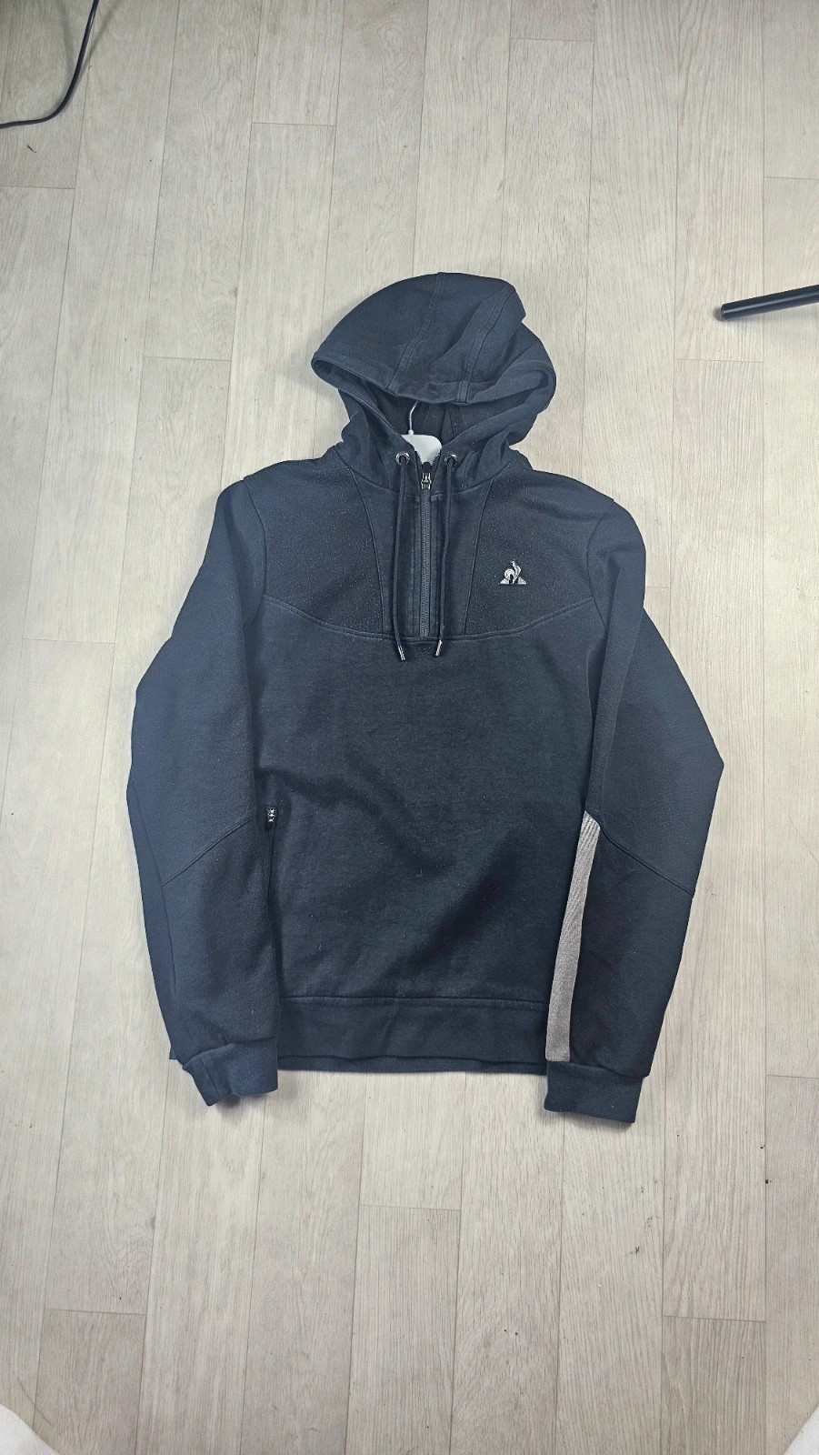 🖤 Sweat quart zip à capuche Le Coq Sportif – Taille S
