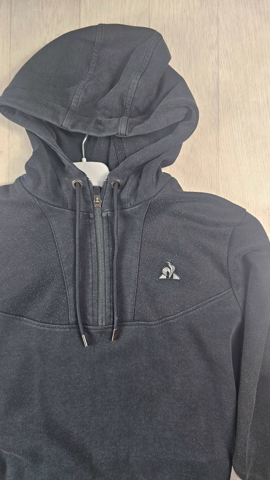 🖤 Sweat quart zip à capuche Le Coq Sportif – Taille S – Le Coq Sportif – taille S 3