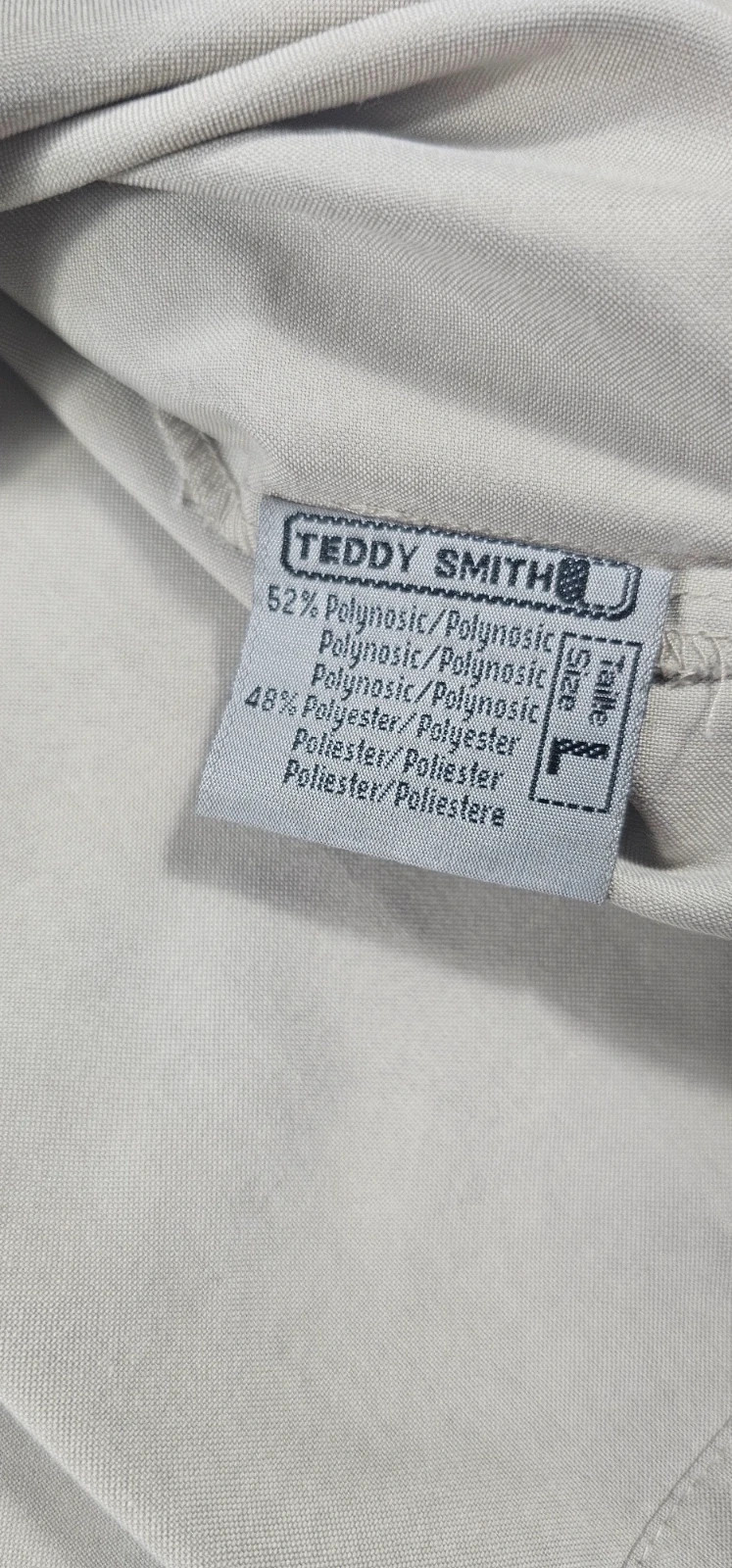 Chemise Teddy Smith Crème – Homme Taille L 🤍 – Teddy Smith – taille L 4