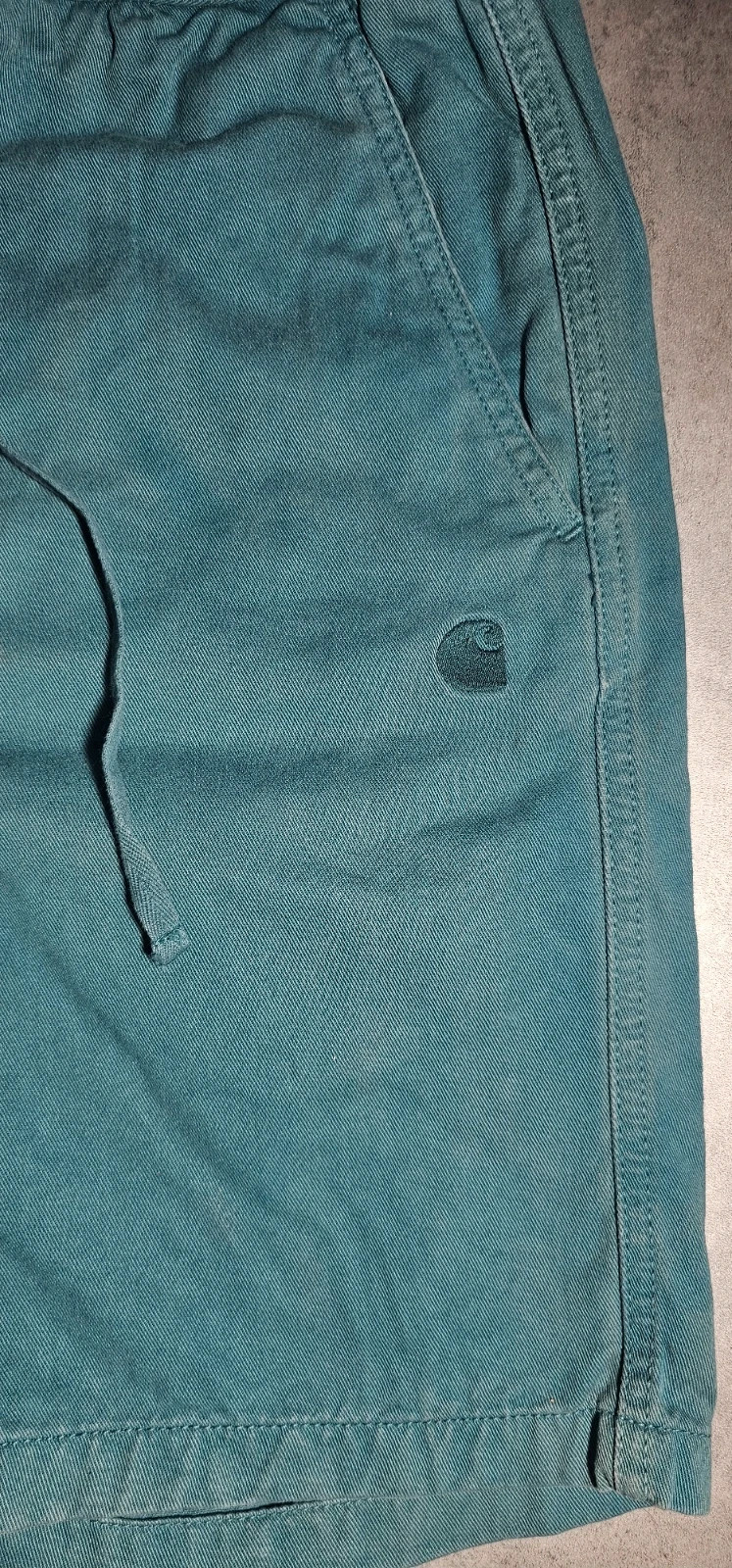 🩳 Short bleu canard/turquoise – Taille S – Carhartt – taille S 3
