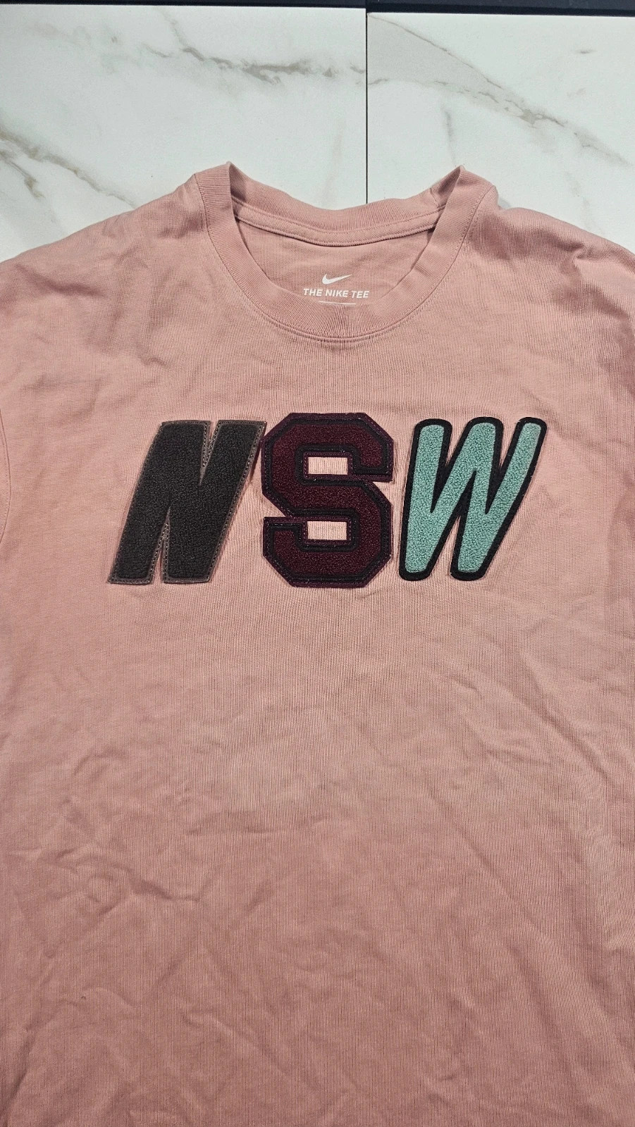 T-shirt Nike Vintage Big Logo Brodé NSW~ M – Nike – taille M 3