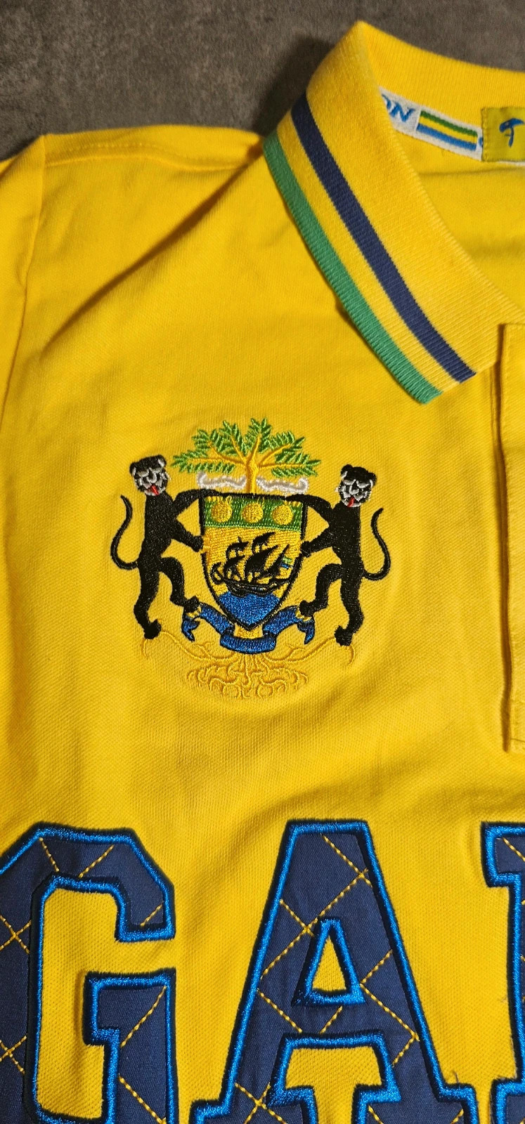 Maillot Gabon jaune neuf avec étiquette taille S – Vintage Dressing – taille S 4