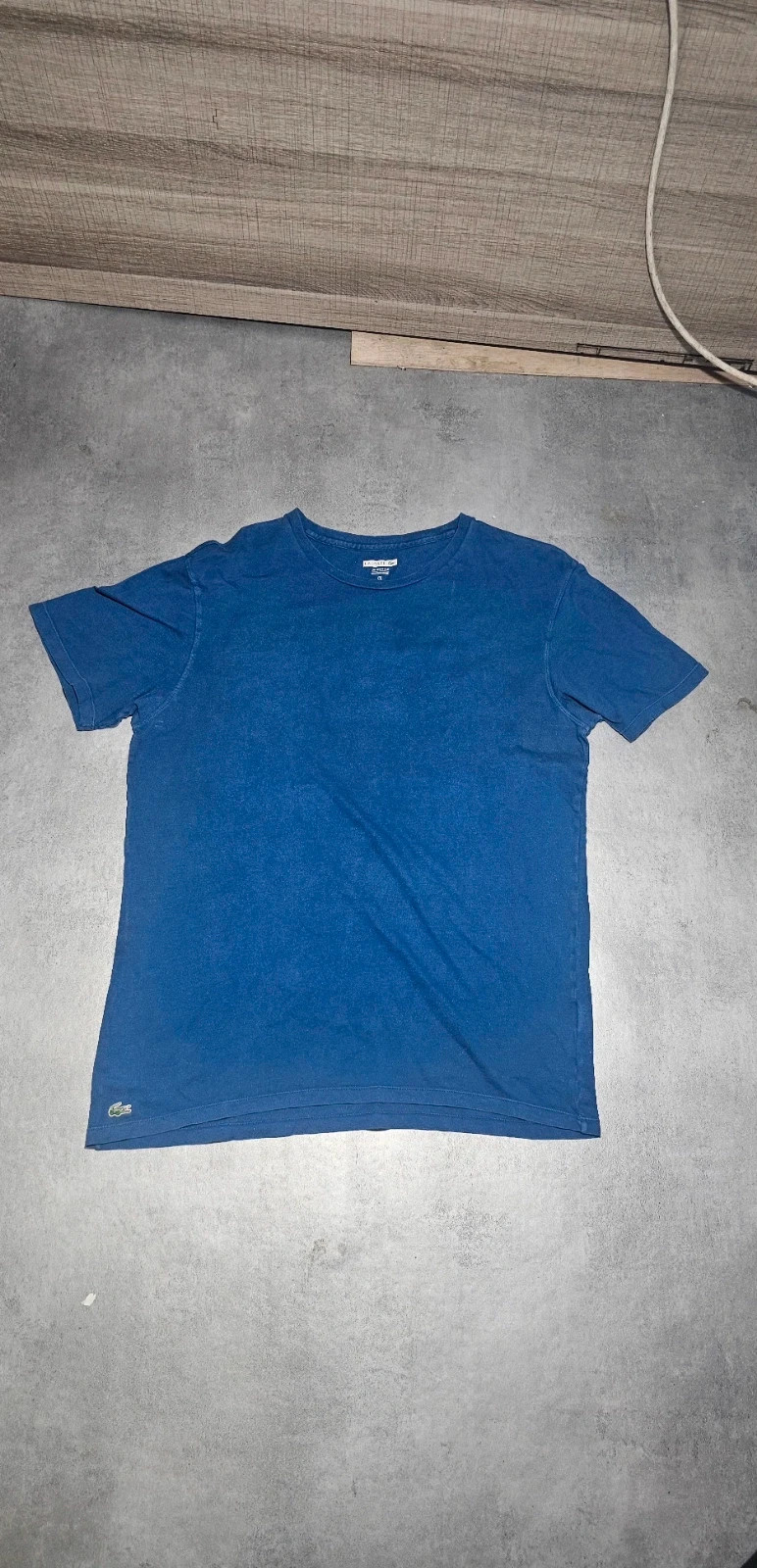 T-shirt Lacoste bleu foncé homme XL