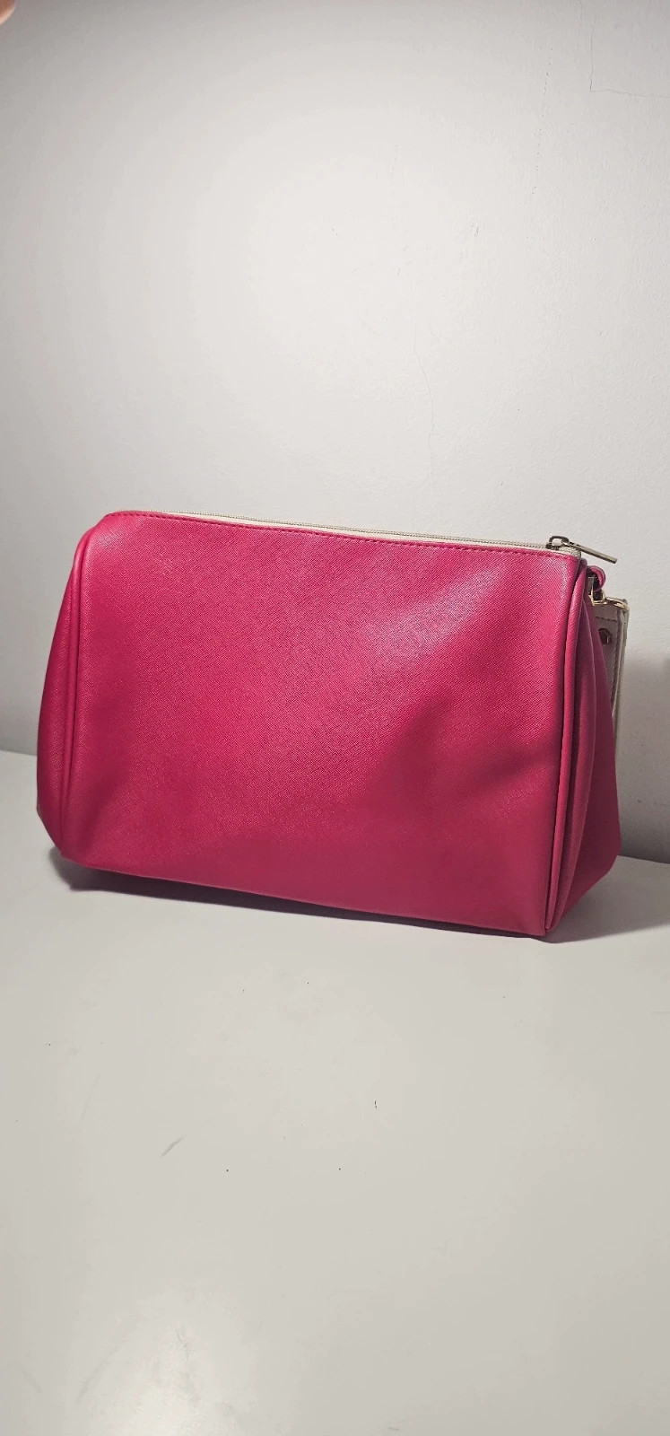 Sac à main Ted Lapidus rose fuchsia et blanc très bon état – Ted Lapidus 2