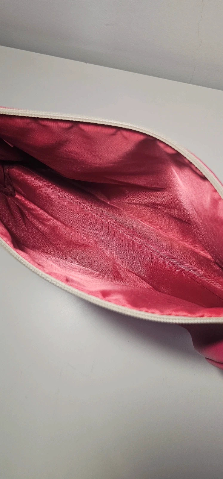Sac à main Ted Lapidus rose fuchsia et blanc très bon état – Ted Lapidus 4
