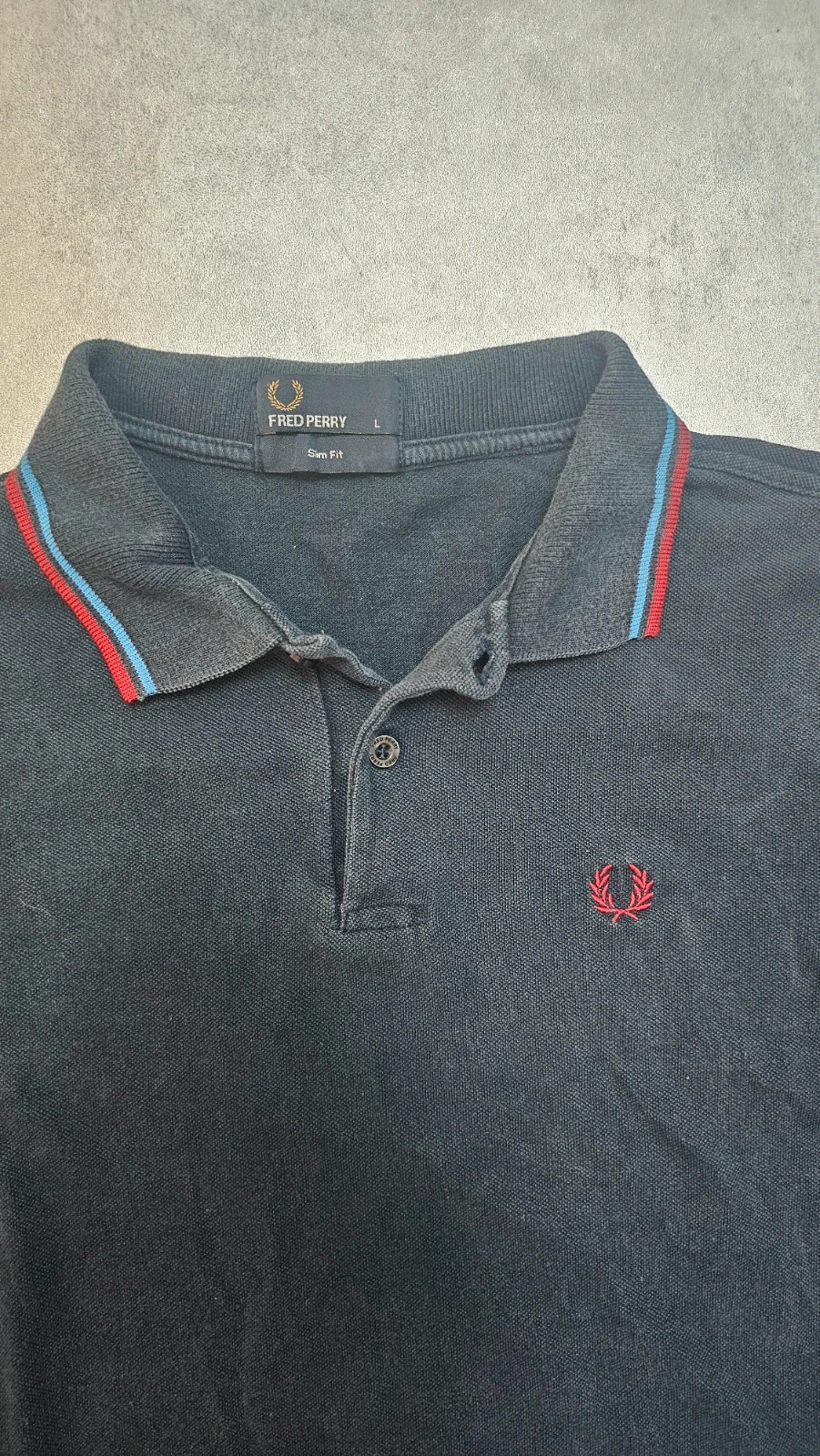 Polo Fred Perry bleu marine homme L – Fred Perry – taille L 3