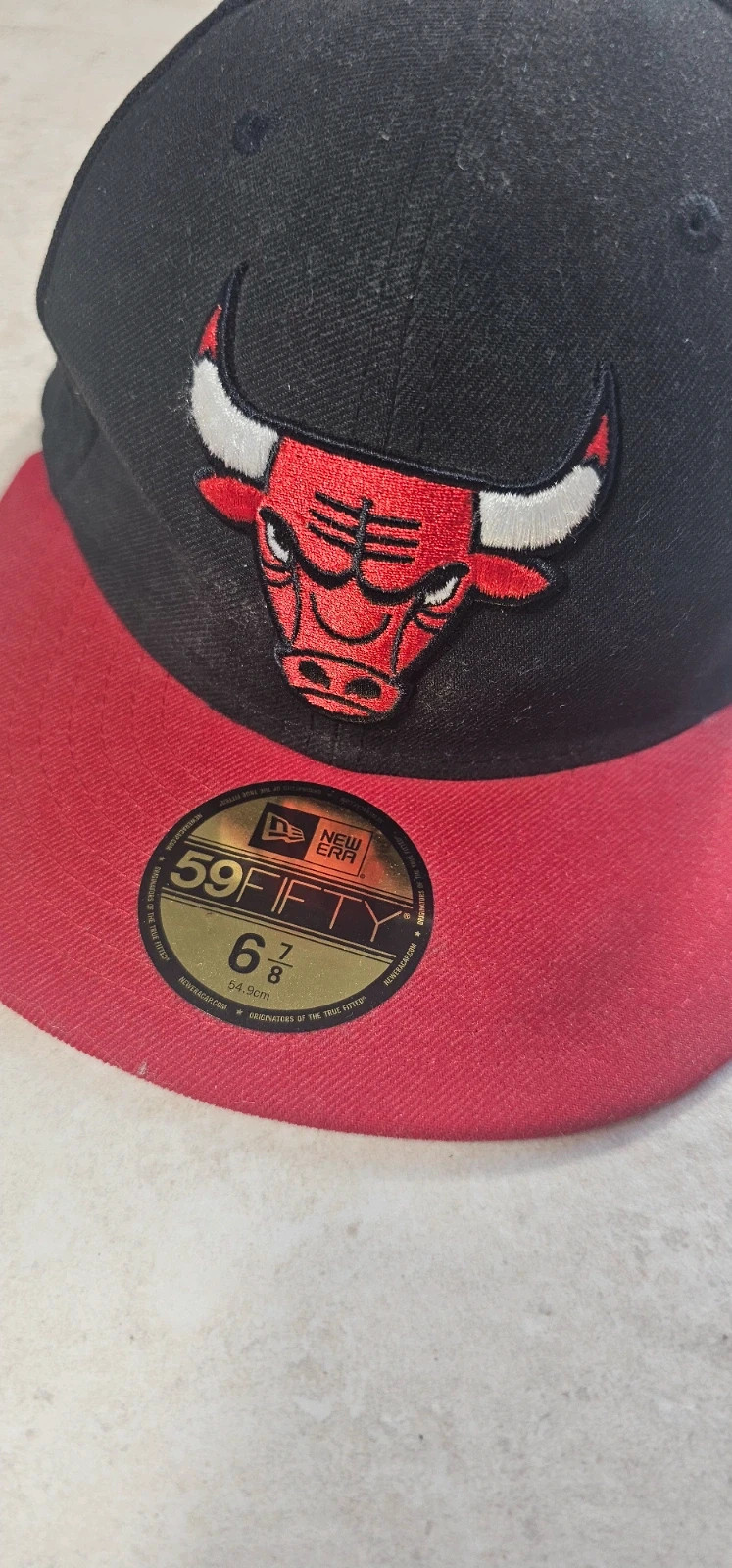 Casquette New Era NBA Chicago Noir&Rouge Logo Taureau – New Era – taille 55 2