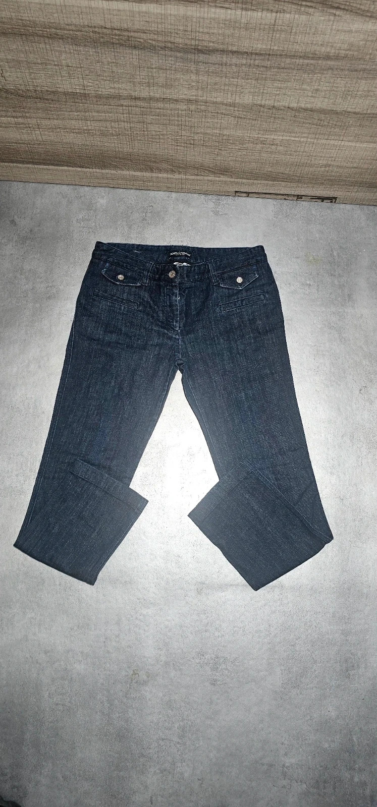 👖 Jean Dolce & Gabbana bleu marine – Femme – Taille S – Dolce & Gabbana – taille S / 36 / 8 2