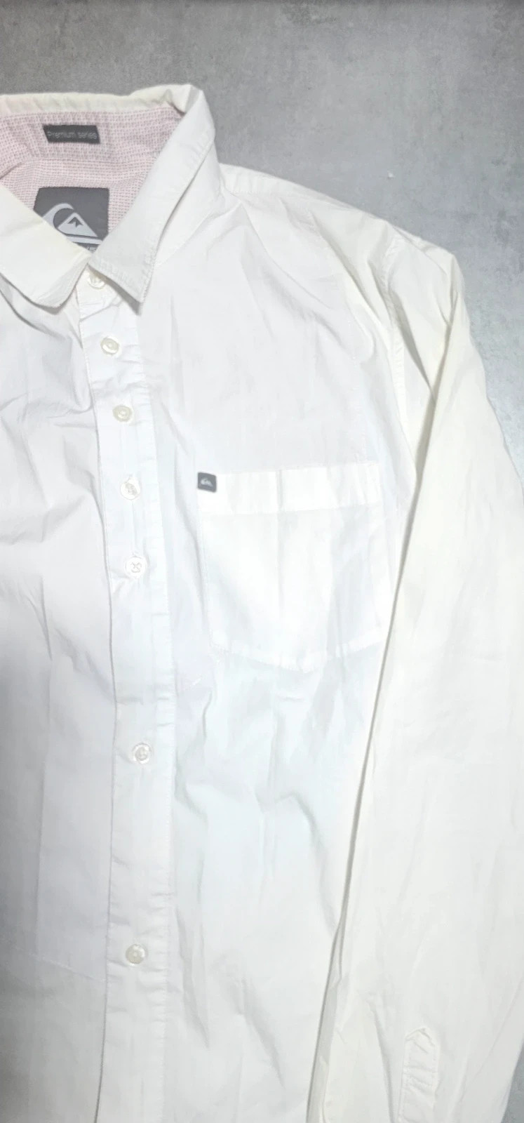 👔 Chemise Quiksilver blanche – Taille L – Quiksilver – taille L 5