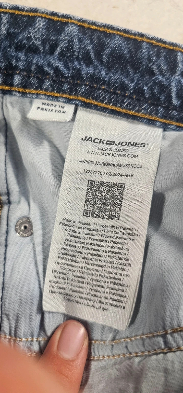 👖 Jean Jack & Jones bleu – Taille W34 – Jack & Jones – taille W34 | FR 44 5