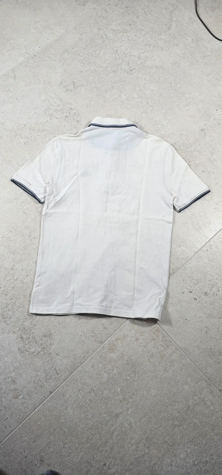 👕 Polo Hugo Boss blanc – Homme – Taille XS – Hugo Boss – taille XS 2
