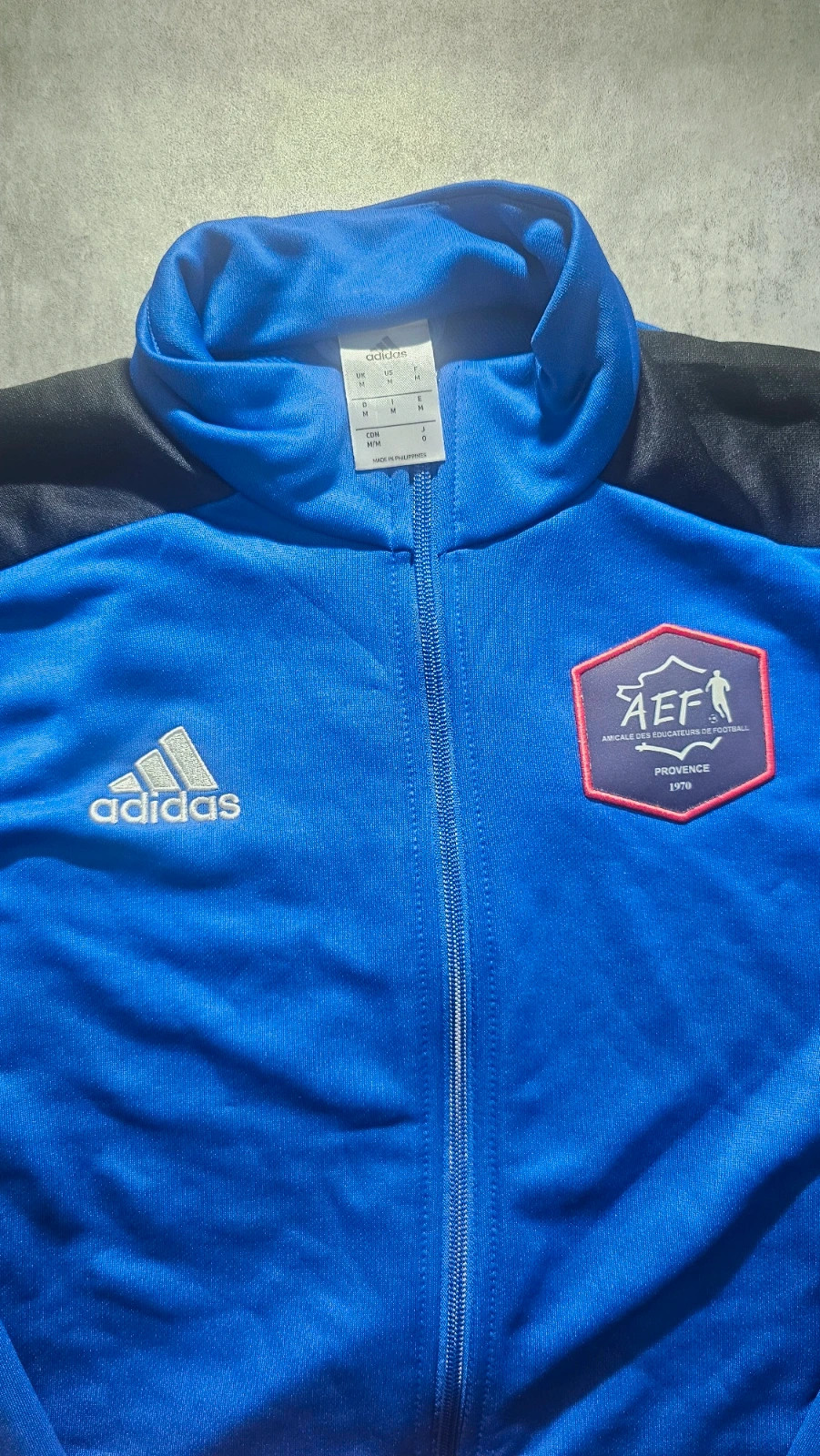 Veste Vintage Adidas Bleu Aef Provence 1978~M – adidas – taille M 3