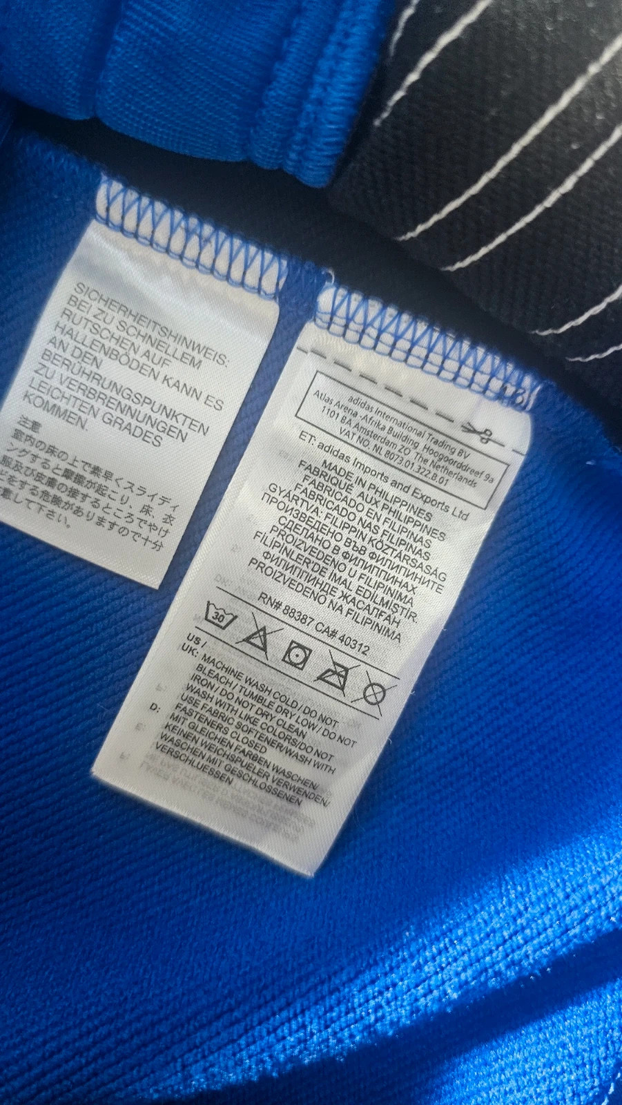 Veste Vintage Adidas Bleu Aef Provence 1978~M – adidas – taille M 5