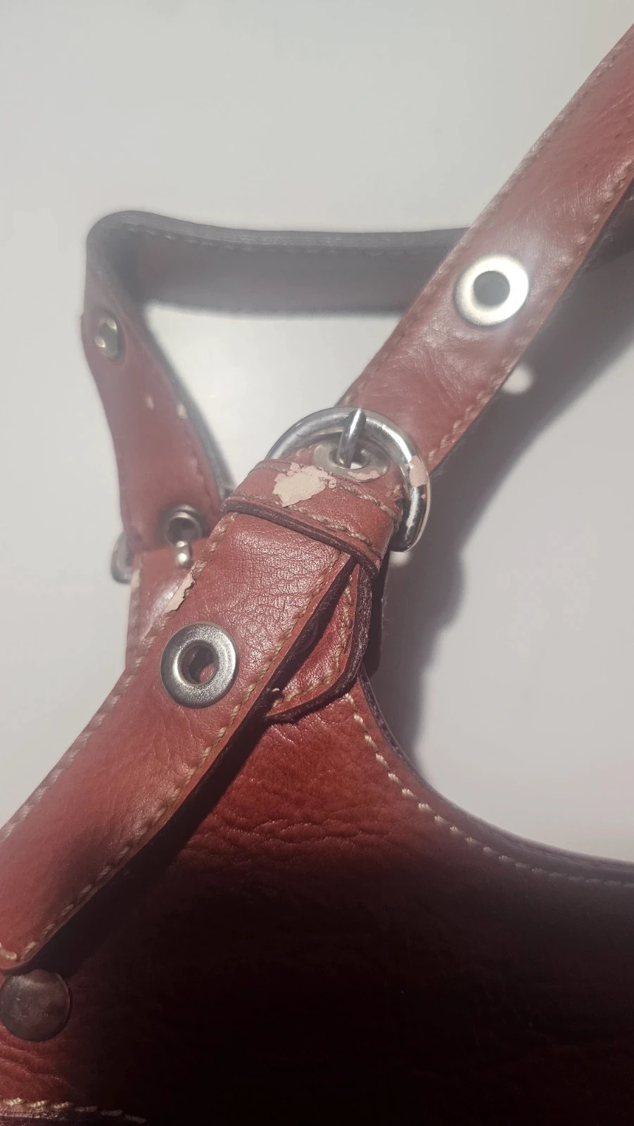 Sac à main Brezza femme rouge foncé/marron – Baby Brezza 4