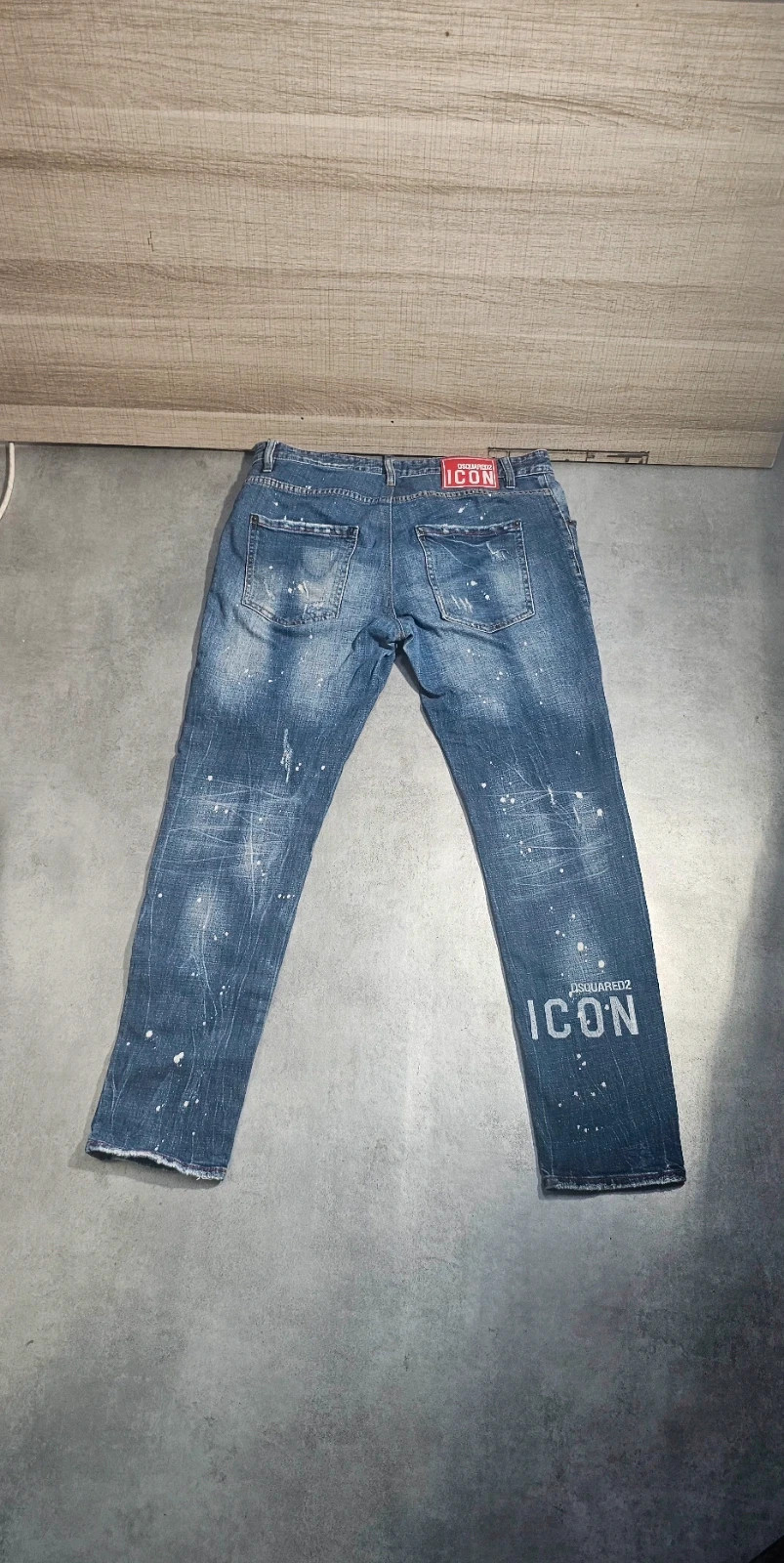 Jean Dsquared2 Effet Destroy, Abîmé, Délavé – Dsquared2 – taille W33 | FR 42 2