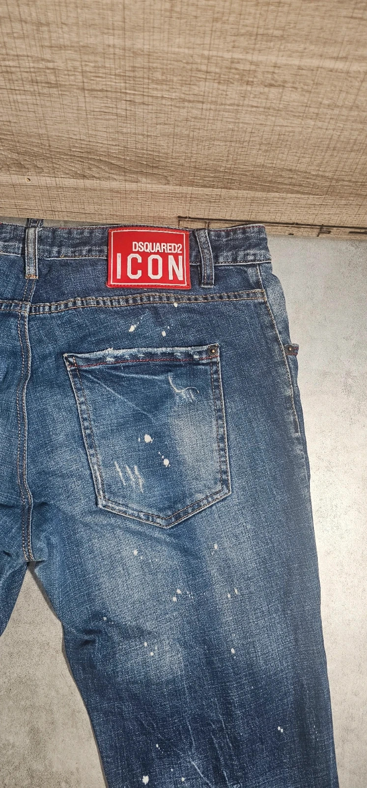 Jean Dsquared2 Effet Destroy, Abîmé, Délavé – Dsquared2 – taille W33 | FR 42 4