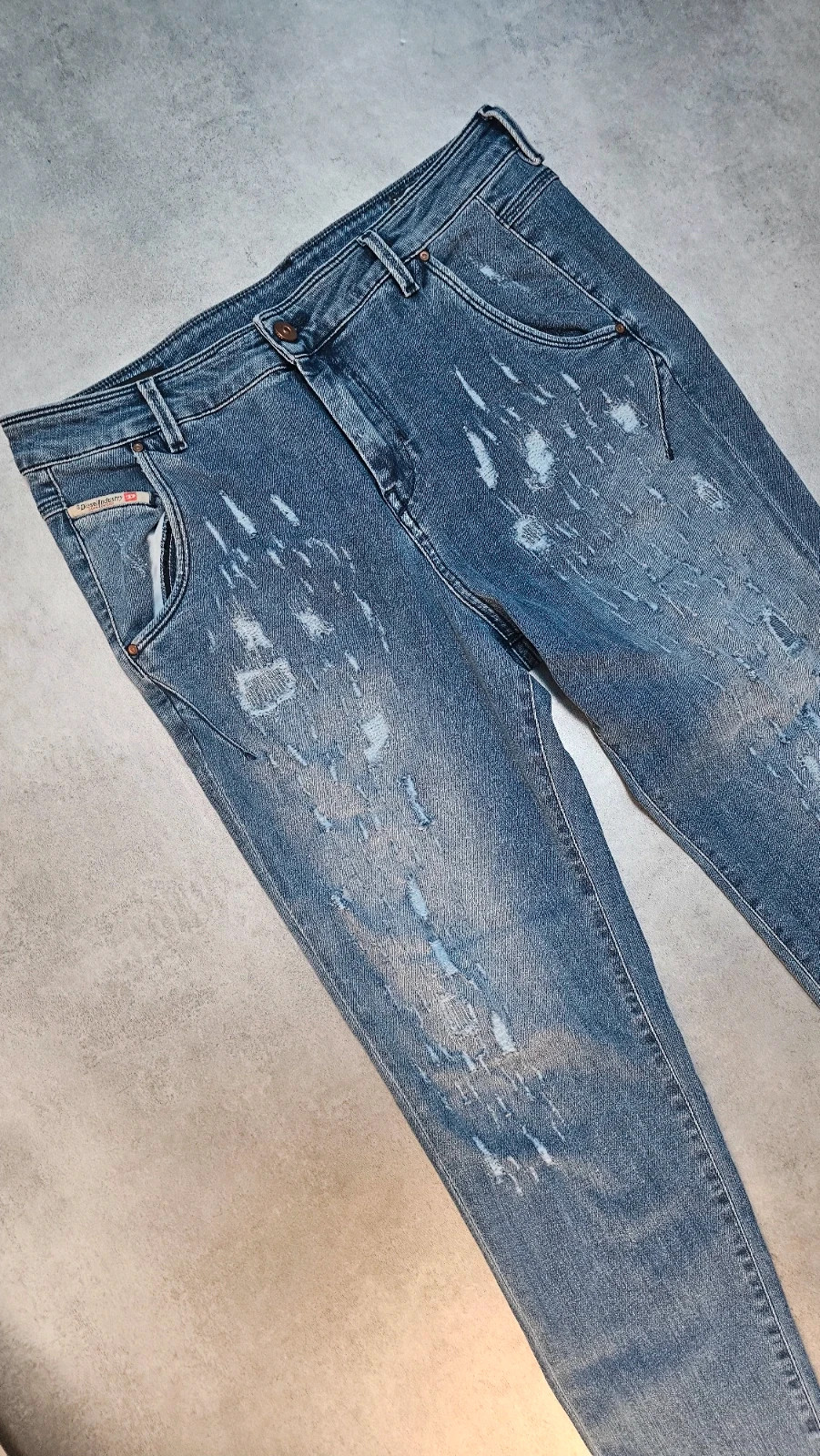 Jean Diesel Stretch/jogger Homme Bleu~W29 L32 – Diesel – taille W29 | FR 38 5