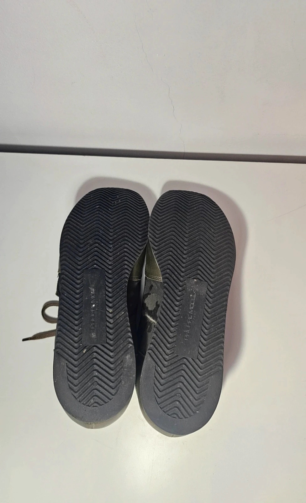 Sneackers/ Baskets Philip Model kaki/militaire ~44 – Philippe Model – taille 44 5