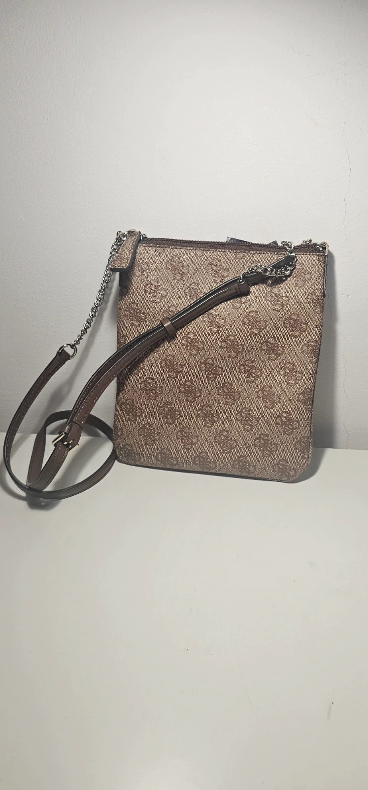 Sac à main Guess beige et marron 1981 femme – GUESS – taille Taille unique 3