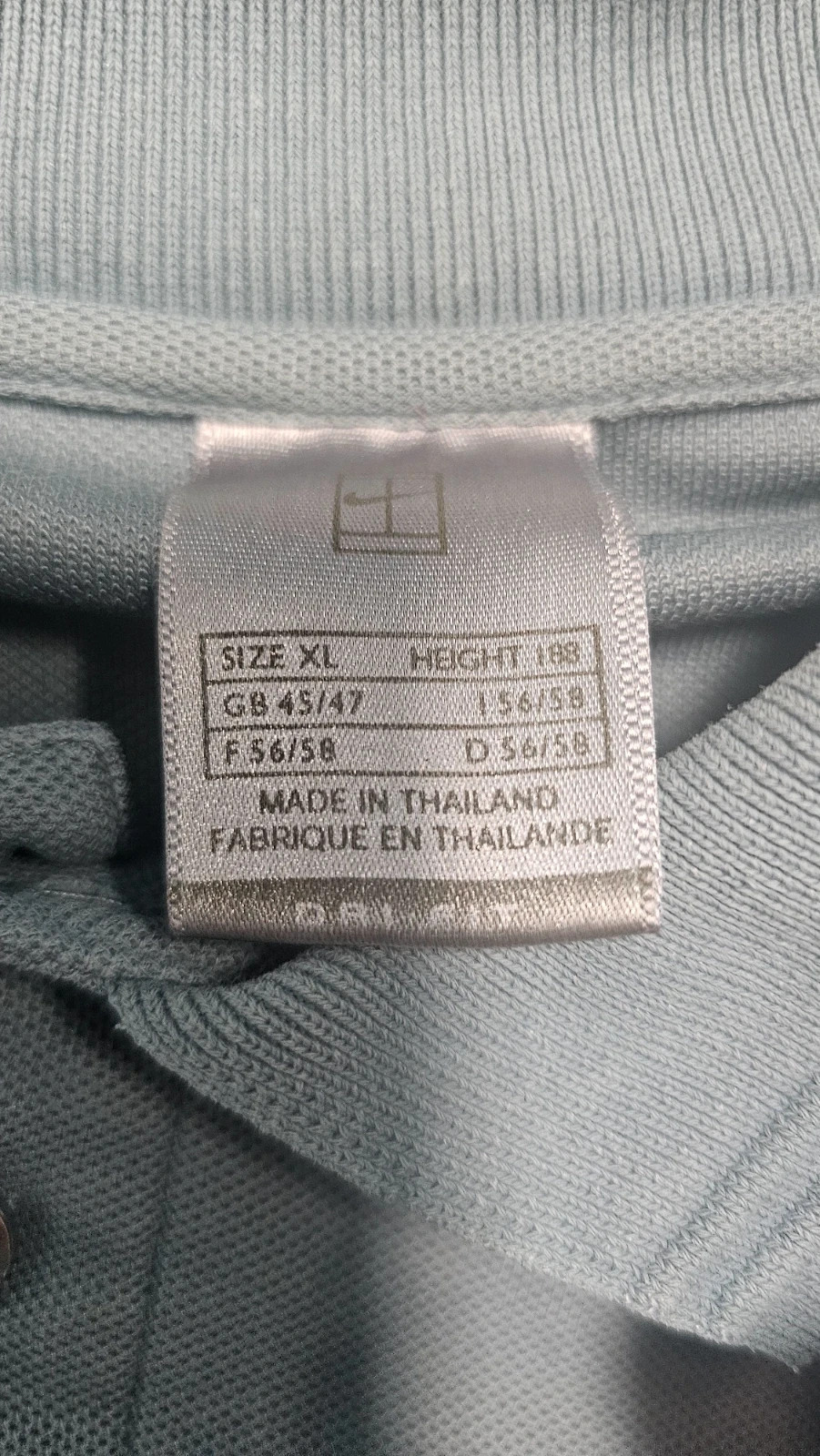 Polo Nike Vintage Bleu Ckair Homme ~XL – Nike – taille XL 4