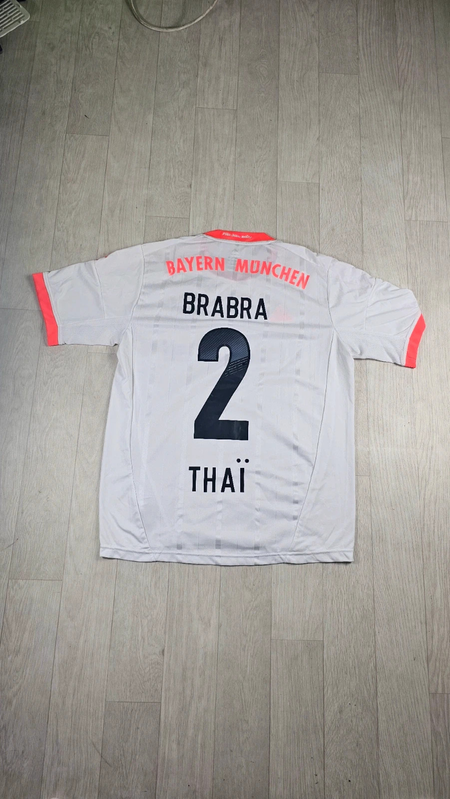 Maillot Bayern Munich 2012 2013 extérieur blanc orange Adidas M – adidas – taille M 2