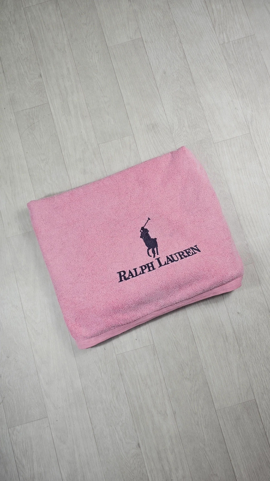 Grande serviette de bain Ralph Lauren rose – Ralph Lauren 2