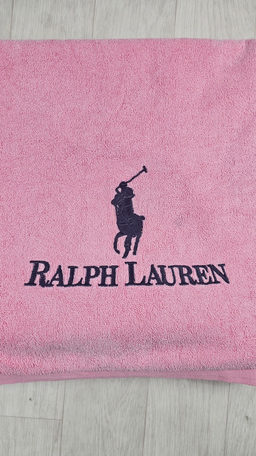 Grande serviette de bain Ralph Lauren rose – Ralph Lauren 3