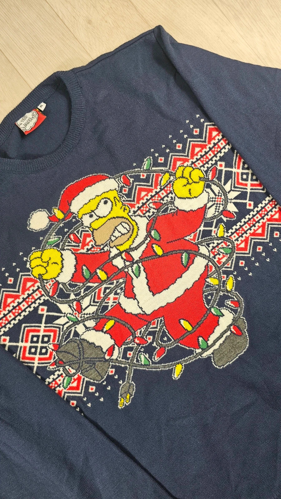 Pull de Noël Homer Simpsons Homme~ XL – The Simpsons – taille XL 3
