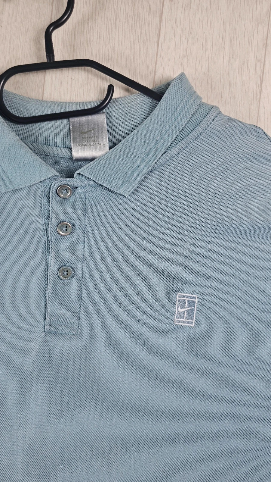 Polo Nike Vintage Bleu Clair Homme ~XL – Nike – taille XL 3