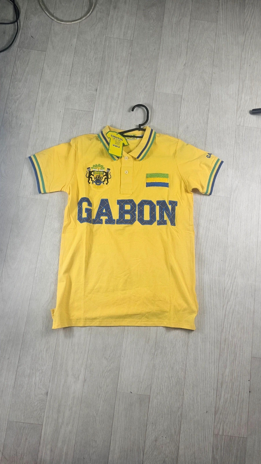Maillot Gabon jaune neuf avec étiquette taille S – Vintage Dressing – taille S