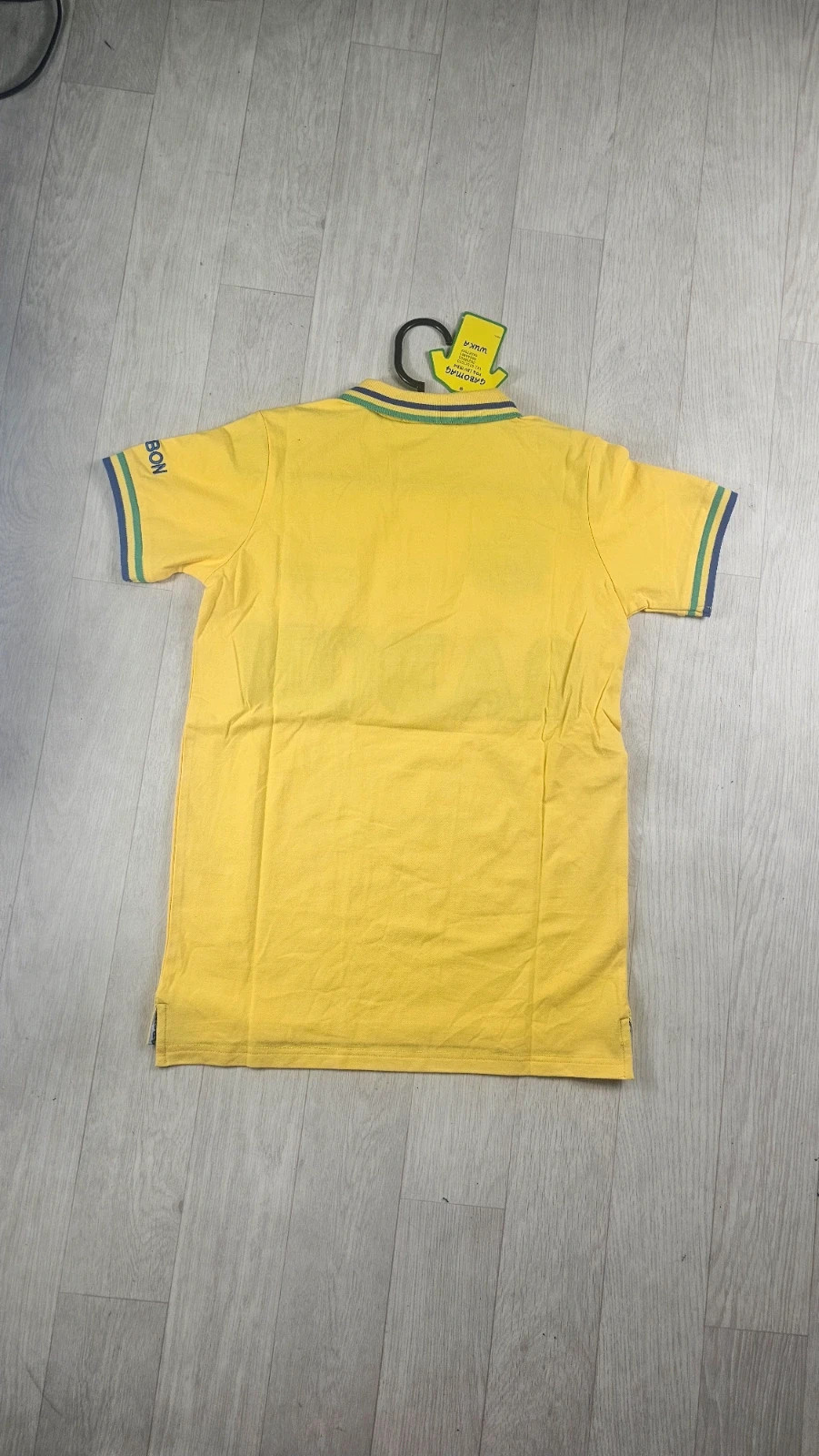 Maillot Gabon jaune neuf avec étiquette taille S – Vintage Dressing – taille S 2