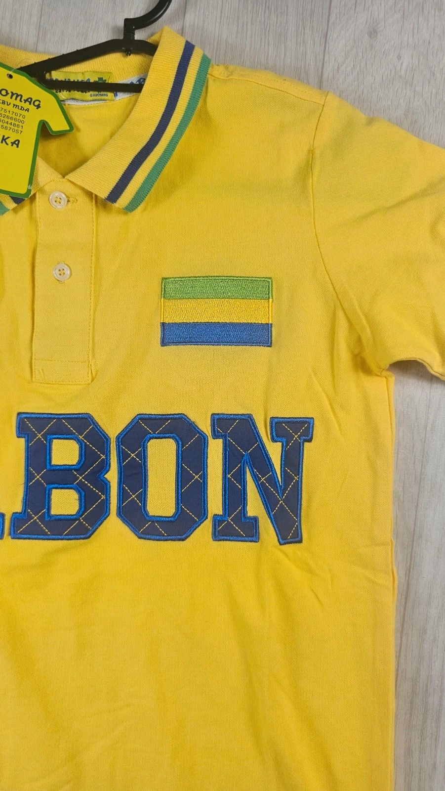 Maillot Gabon jaune neuf avec étiquette taille S – Vintage Dressing – taille S 4