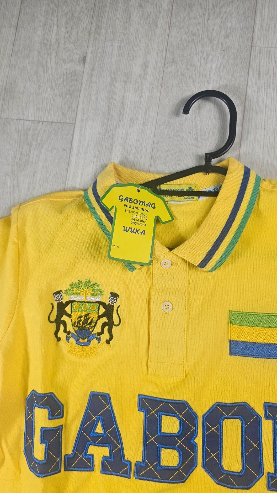 Maillot Gabon jaune neuf avec étiquette taille S – Vintage Dressing – taille S 5
