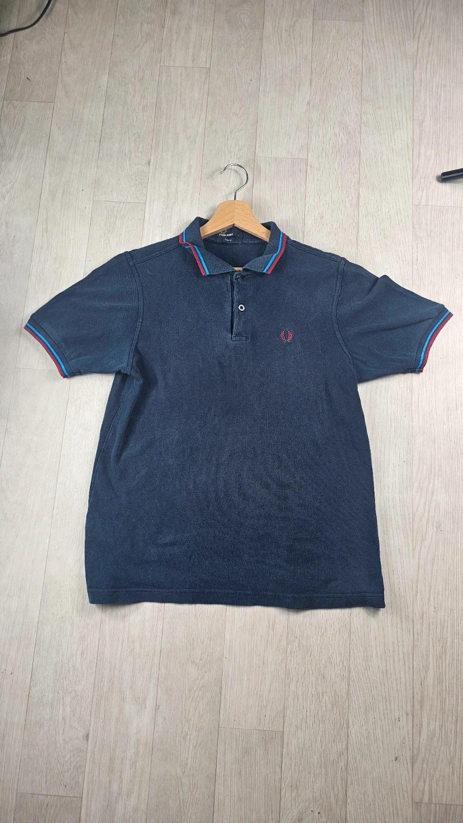 Polo Fred Perry bleu marine homme L