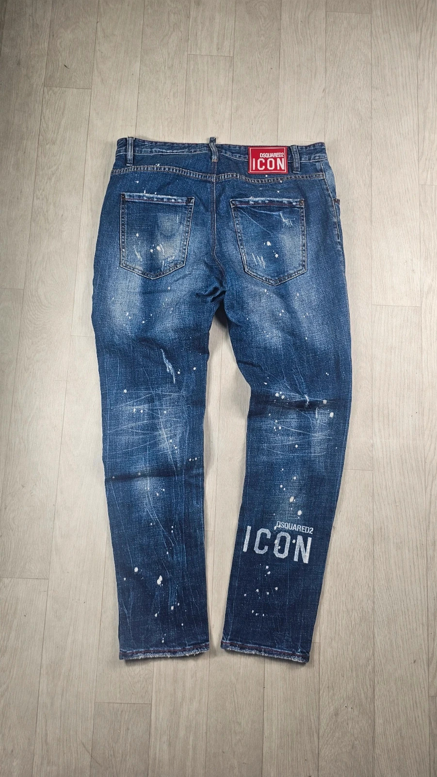 Jean Dsquared2 Effet Destroy, Abîmé, Délavé