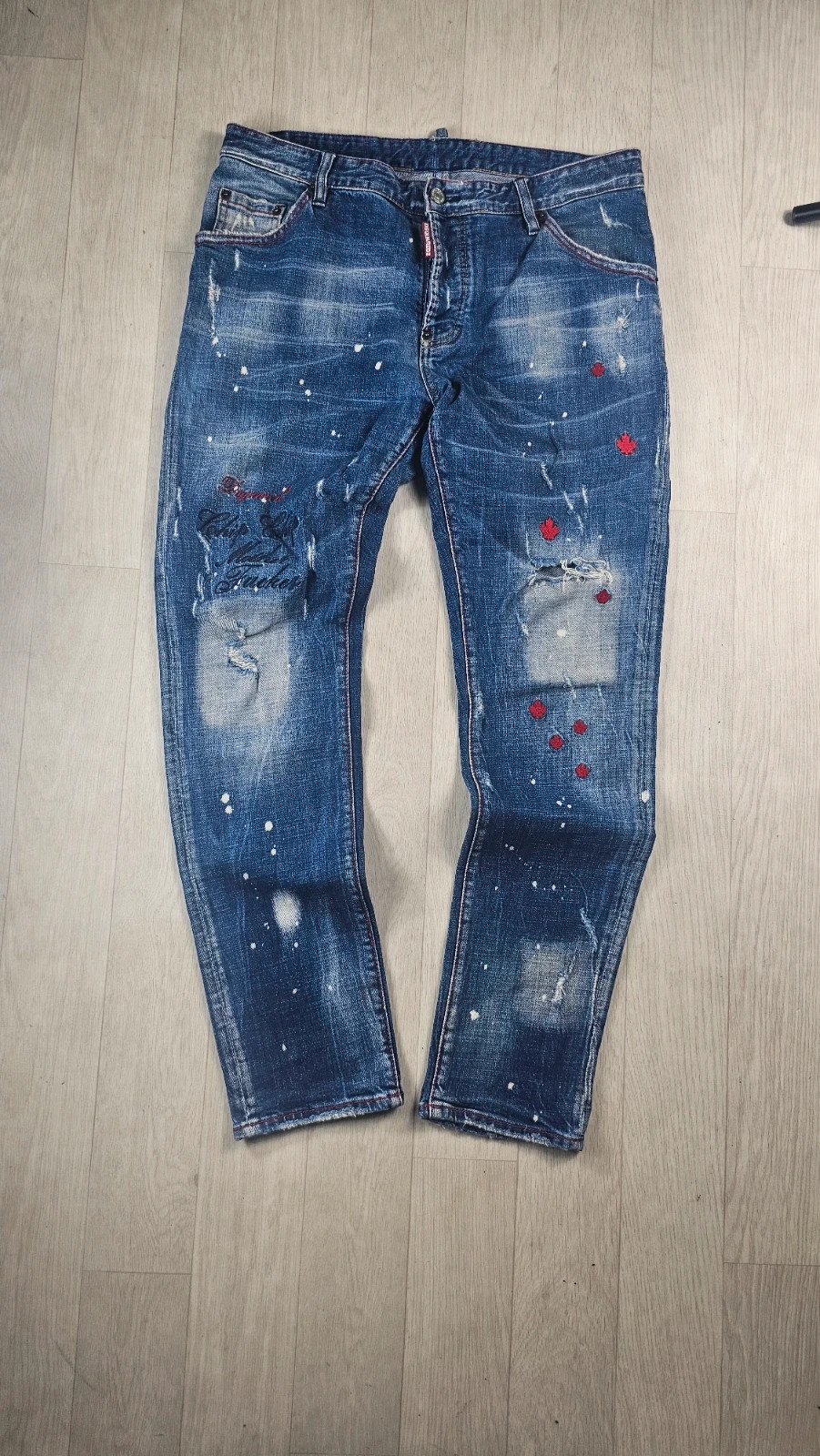 Jean Dsquared2 Effet Destroy, Abîmé, Délavé – Dsquared2 – taille W33 | FR 42 2